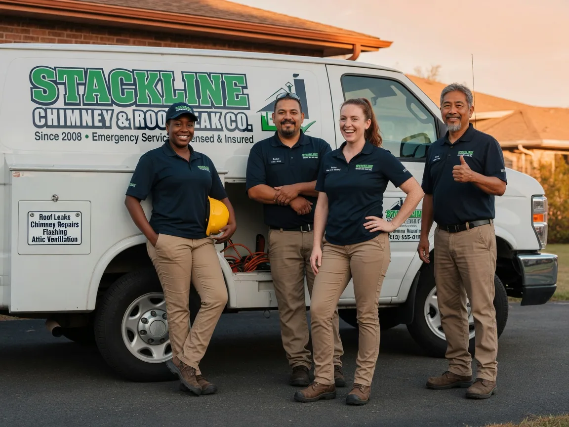 Chimney flashing repair company in Somerset, MA